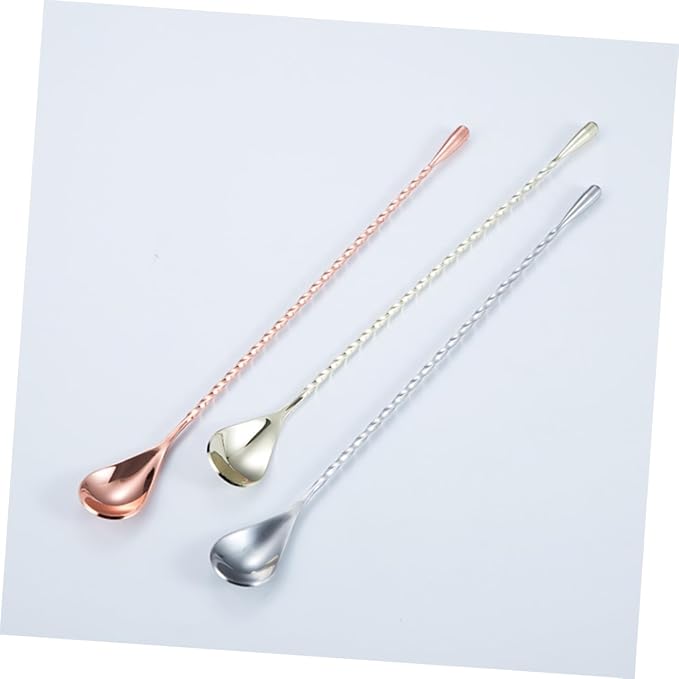 MAGICLULU Spoon Set Long Handle Stainless Steel Heat Resistant - Image 9