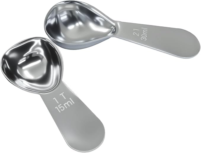 2Pcs Stainless Steel Coffee Scoop, Short Handles Coffee Spoons, Ergonomics - Image 5