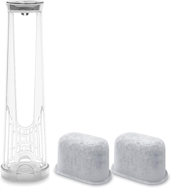 Water Filter Holder and 2 Water Filters, Compatible by Zirvkan