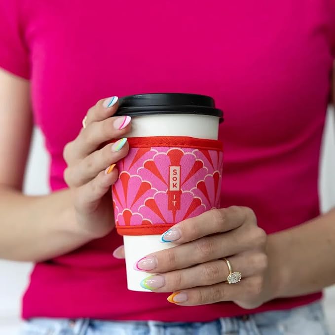 Sok It HotSok Coffee & Tea Reusable Insulated Neoprene Cup Sleeve - Image 2
