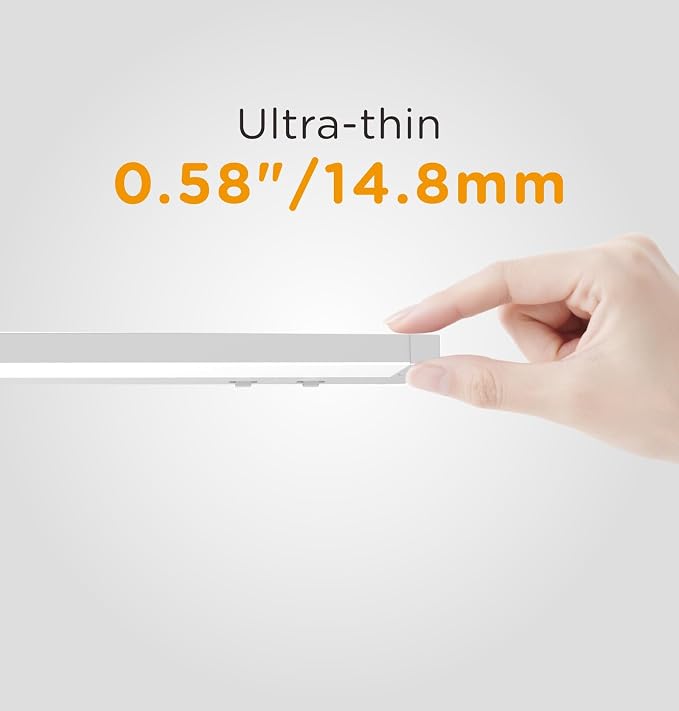 Under Cabinet Lighting Plug in, 24 Inch14W 120V Super Bright, 3 Color - Image 5