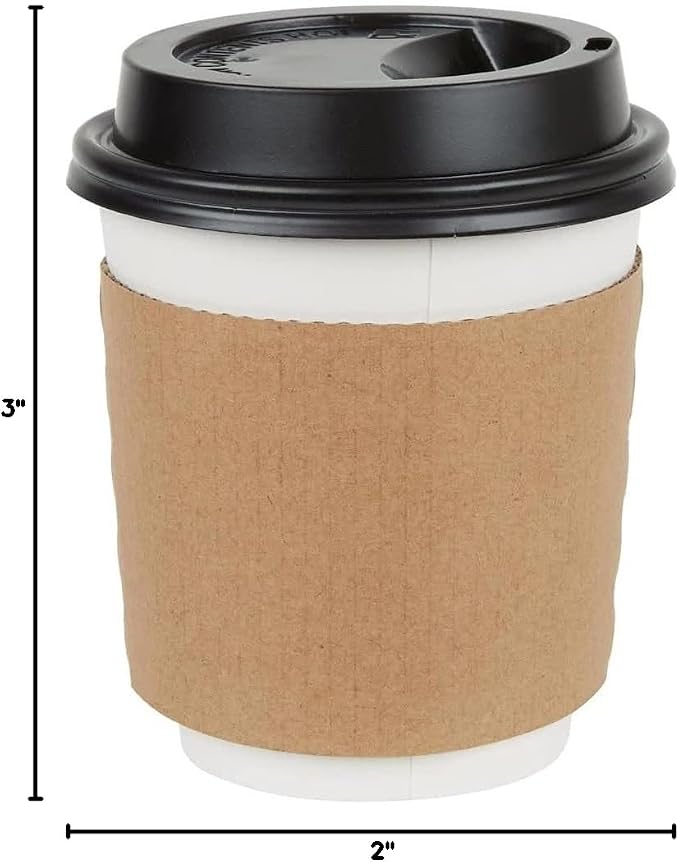 Perfectware Coffee Cup Sleeves 10-20oz 500pk. Eco-Friendly, Earth-Friendly - Image 8