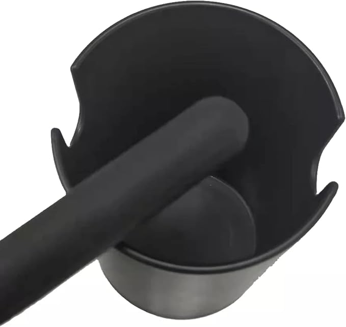 VIA CREMA Stainless Steel Espresso Knock Box Coffee Grounds Container Non-Slip - Image 5