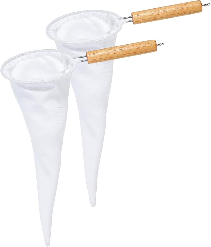 2 Pcs Coffee Strainer Cloth, Flannel Cloth Coffee Filter by Unknown