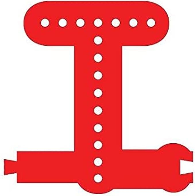M&T Displays LED Marquee Letter Lights Modular Red Light Up Alphabet Initial T - Image 4