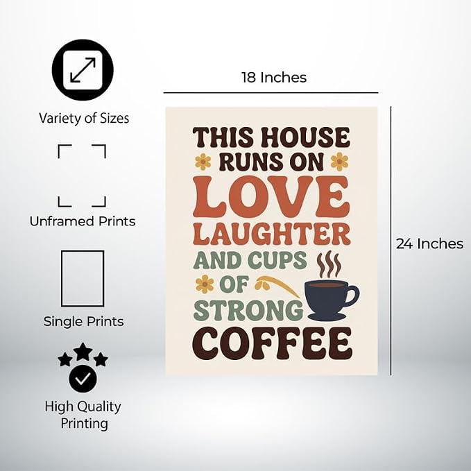 Lawrence Williams Designs This House Runs on Love Laughter and Strong Coffee - Image 2
