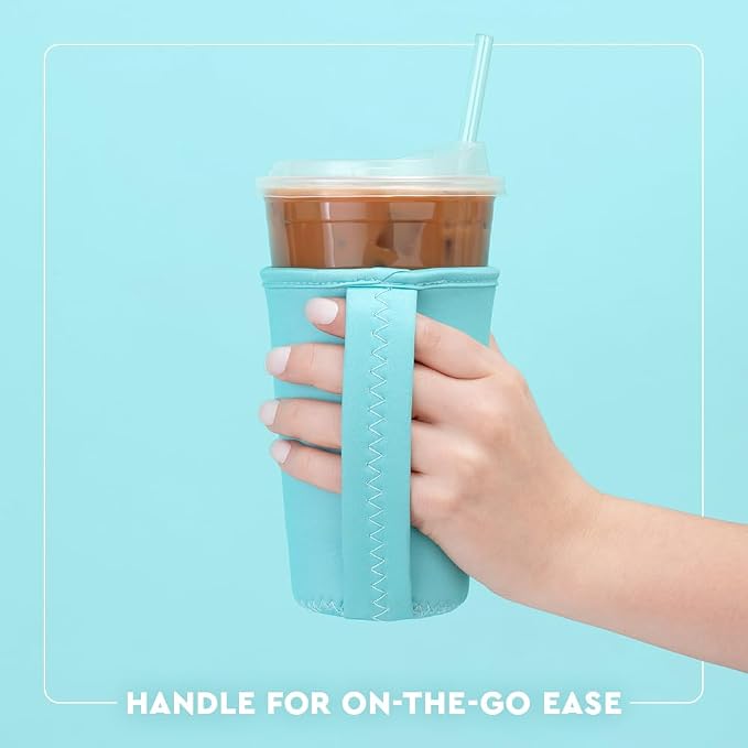 Swig Life Medium Iced Cup Coolie, Standard 22oz Iced Coffee Cup Insulator Sleeve - Image 4
