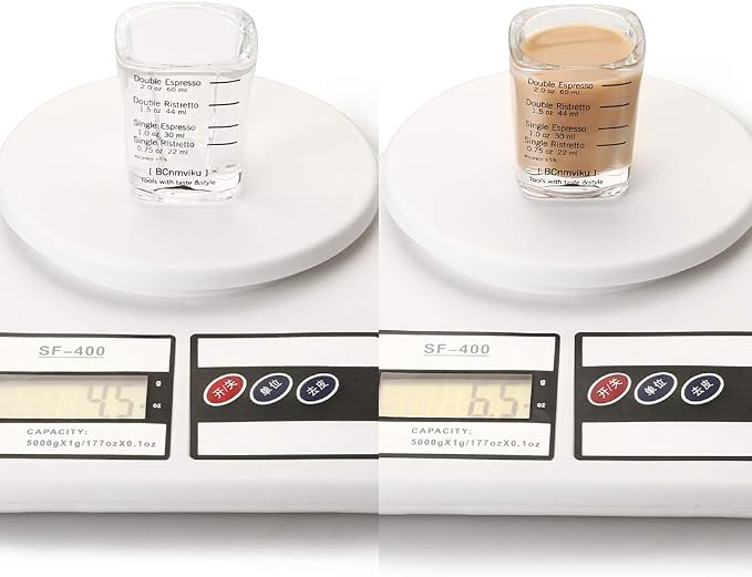 Espresso Shot Glass Liquid Heavy Sturdy Glass Shot Glasses Measuring cup Wine - Image 5