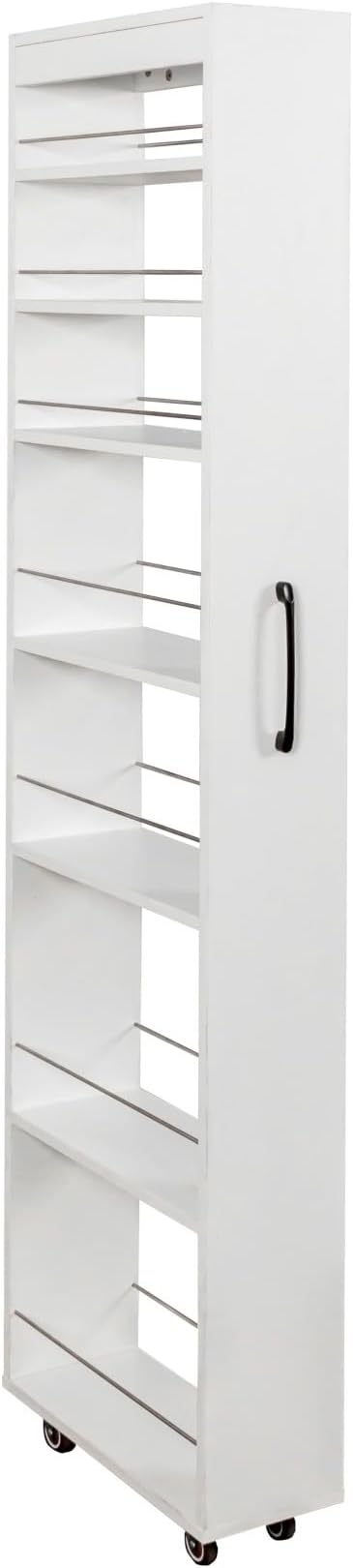 KEIKI 7 Tier Pull-Out Kitchen Pantry Storage Cabinet, Spice Rack Next to Fridge - Image 8