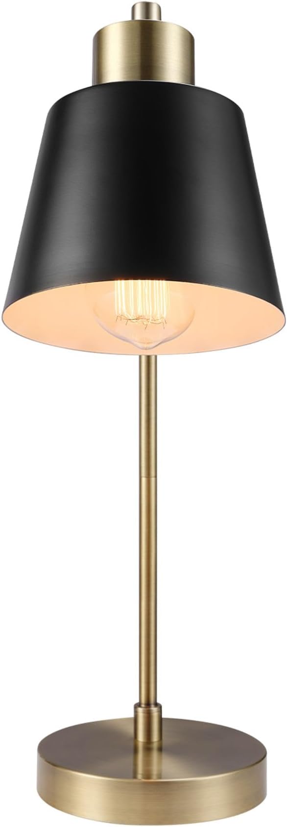 Globe Electric 61000055 18" Desk Lamp, Matte Brass Finish, Adjustable Pivot - Image 4