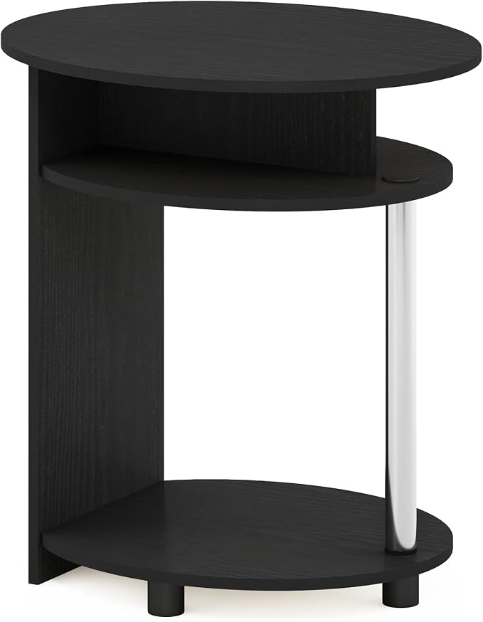 Furinno JAYA Simple Design Oval End Table - Image 5