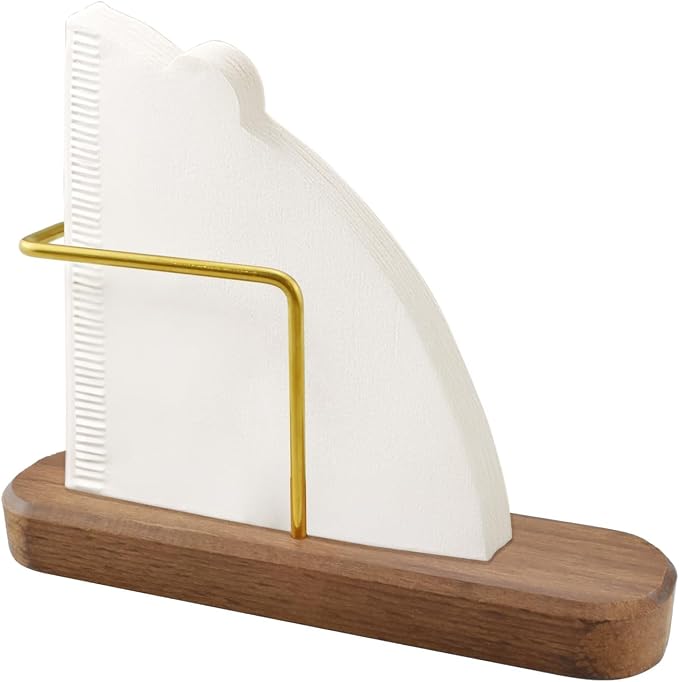 Coffee Filter Holder Storage, Stand Coffee Filter Container Compatible by HONSNKS