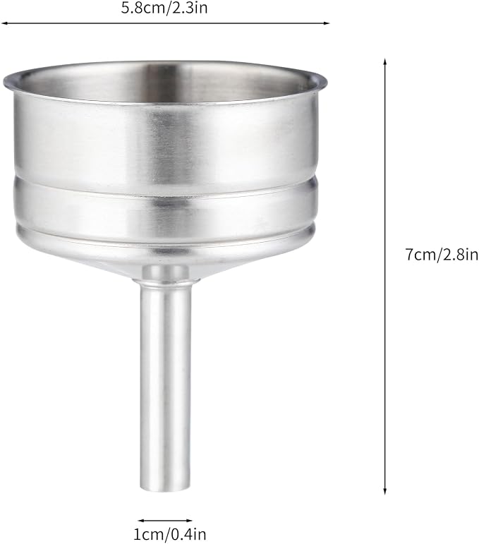 Easyworkz Stainless Steel Coffee Funnel Filter, Espresso Maker Replacement - Image 2