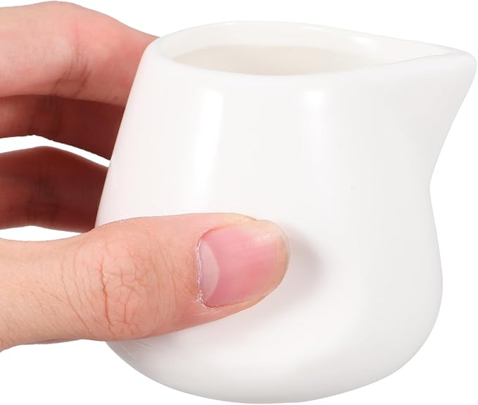 Wakauto Ceramic Milk Pourer and Sauce Pitcher 110Ml Medium Size Porcelain - Image 5