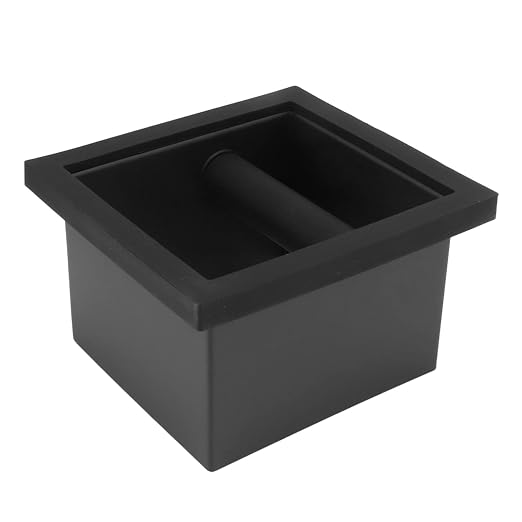 Coffee Ground Knock Box with Built in Waste Chute, Stainless Steel Container - Image 7