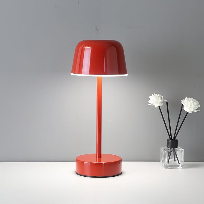 Rechargeable Cordless Mushroom Small Table Lamp - Image 2