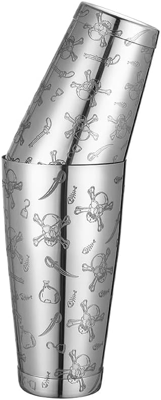 Stainless Steel Boston Shaker by CocktailGeek
