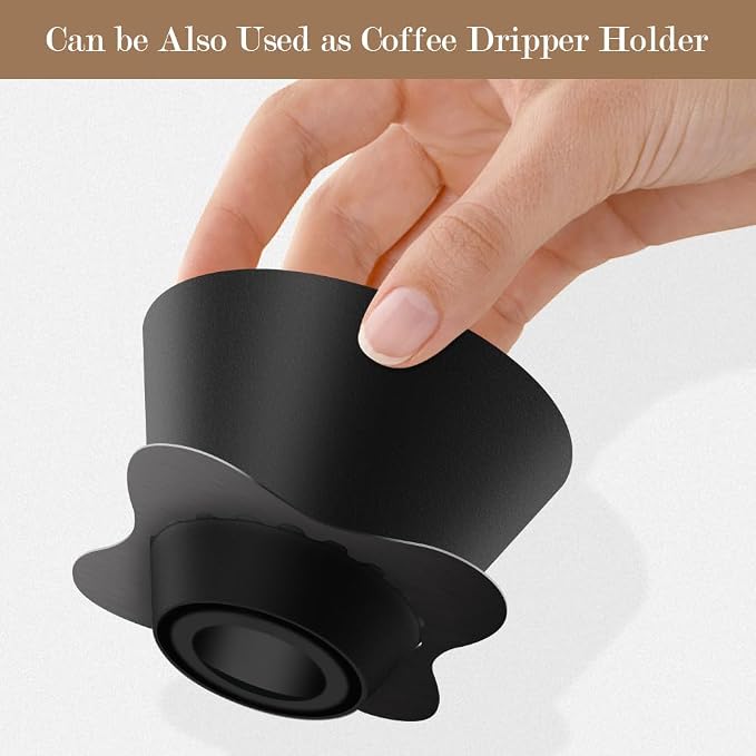 CAFEMASY Drip Assist Tool for Pour Over Coffee Dripper Clear Water Flow Control - Image 4