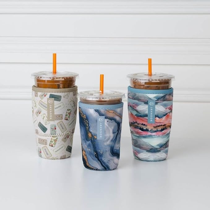 Sok It JavaSok Iced Coffee & Cold Soda Insulated Neoprene Cup Sleeve - Image 6