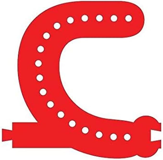 M&T Displays LED Marquee Letter Lights Modular Red Light Up Alphabet Initial C - Image 2
