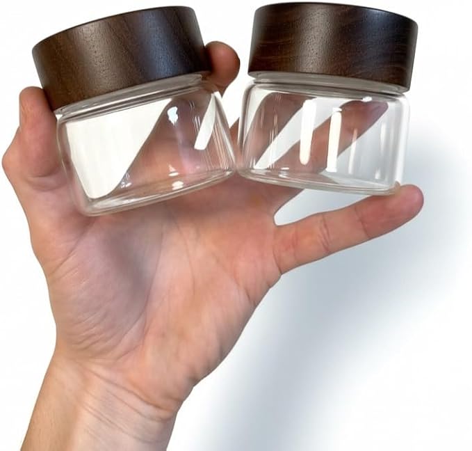 Wide Mouth Glass Storage Jars - Image 8