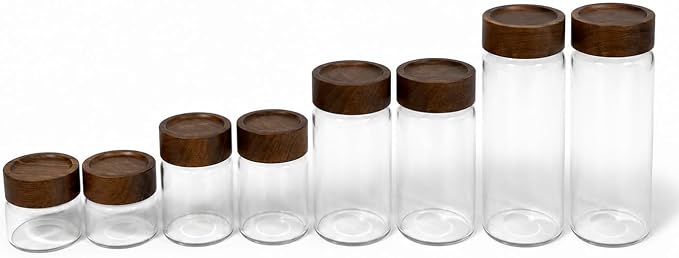 Sixhaven Wide Mouth Glass Storage Jars - Image 9