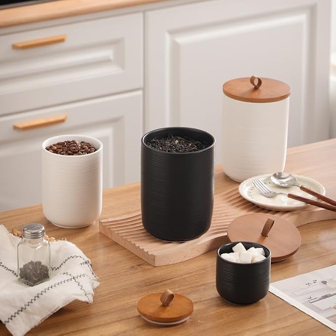 Food Storage Jar Strong Ceramic Storage Canisters - Image 8