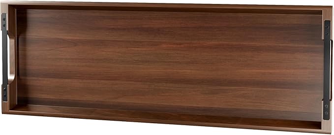 Large Acacia Wood Serving Tray by Dofira