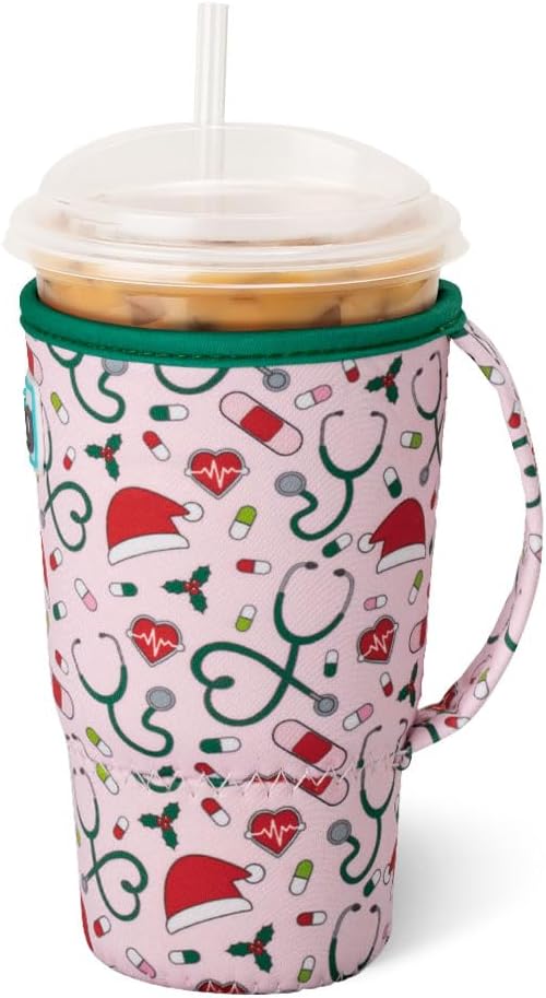 Swig Life Large Iced Cup Coolie, 30-32oz Iced Coffee Cup Insulator Sleeve - Image 3