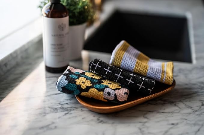 || 3 Pack|| Double Sided || Not Your Ordinary Dish Towels || Waffle Weave - Image 7