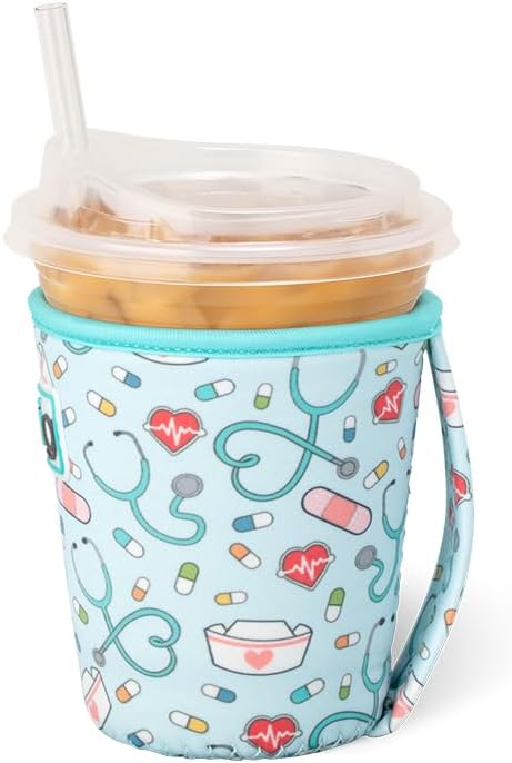 Swig Life Small Iced Cup Coolie, 16-20oz Iced Coffee Cup Insulator Sleeve - Image 3