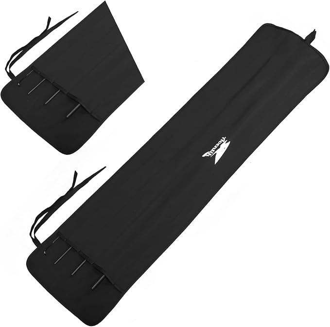 Aventik Neoprene Fly Rod Sock, 5-Compartment Fly Rod Sleeve Protector, Fishing - Image 5