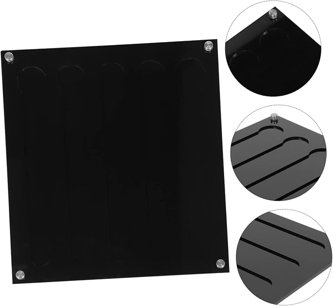 Luxshiny Wall-mounted Coffee Capsules Holder Rack Elegant Acrylic Storage - Image 7