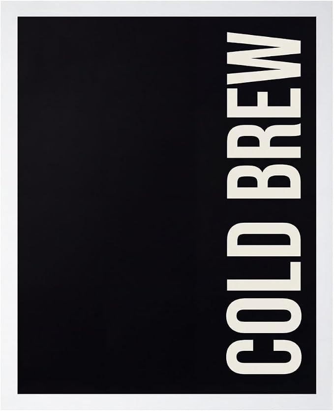 Lawrence Williams Designs Cold Brew Poster by LawrenceWilliamsDesigns