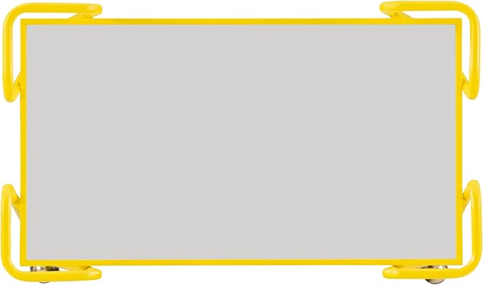 Linon Gina Yellow Mid Century Bar Cart - Image 19