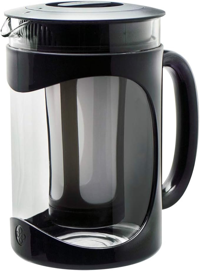 Primula Burke Deluxe Cold Brew Iced Coffee Maker, Comfort Grip Handle, Durable by Primula