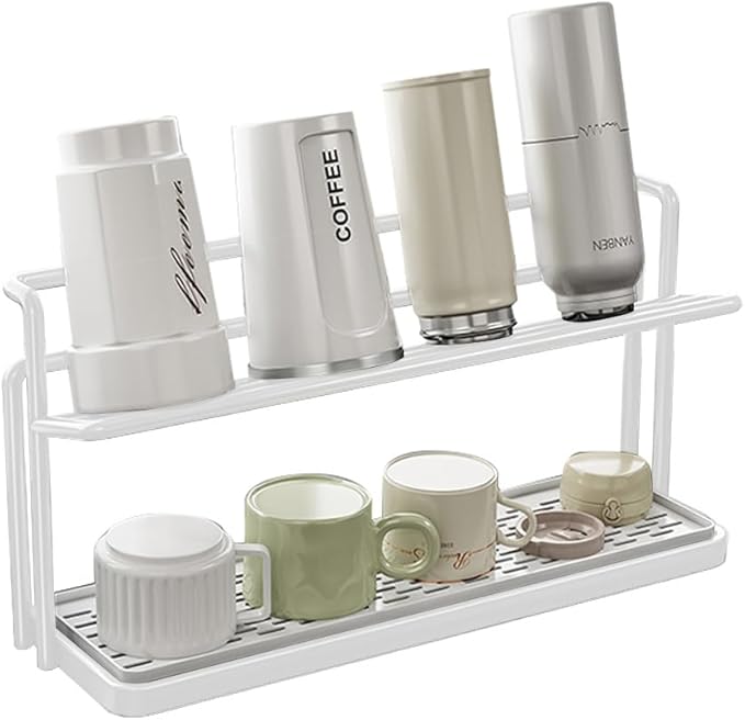 2-Tier Space-Saving Drain Rack by HZBL-LPHardware