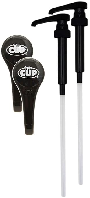By The Cup Universal Black Coffee Syrup Pump by ByTheCup