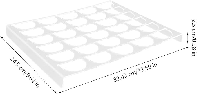 TEHAUX Acrylic Coffee Capsule Holder Rack – 30 Slots Organizer - Image 9