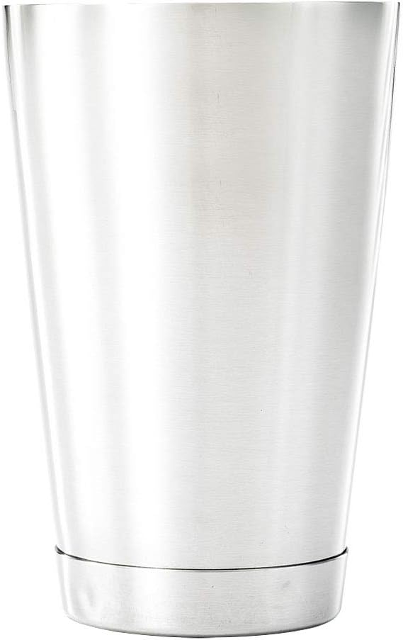 Barfly Cocktail Tin, Small 18 oz, Stainless Steel, Double Heavy Gauge by BarflybyMercer