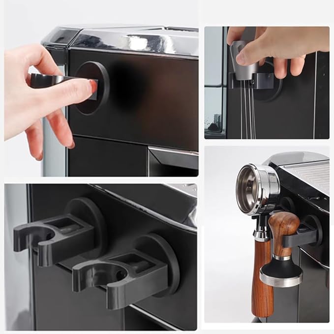 OULIGET Wall Mounted Magnetic Hand Tamper Holder, Portafilter Organizer Fit - Image 6