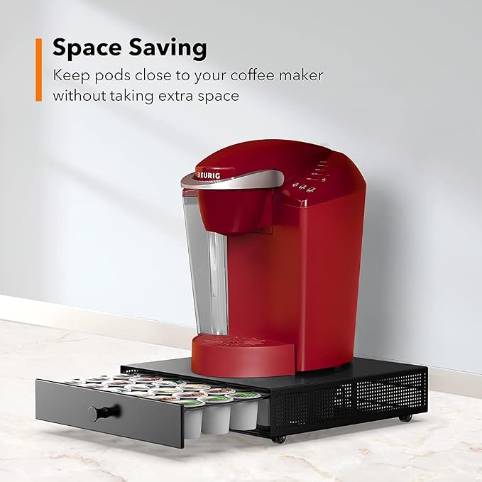 SICHEER K Cup Organization Storage Drawer Maker K Cup Holder Sliding Tray Pull - Image 3