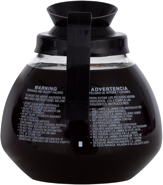 BUNN 42400.0103 12 Cup Commercial Glass Decanter - Image 4