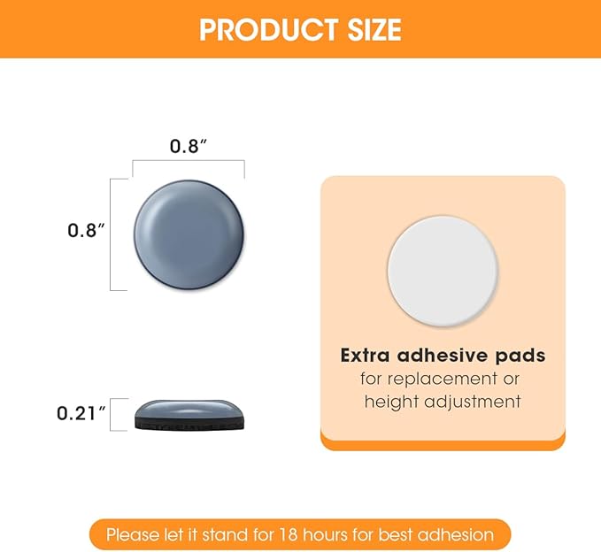 Aieve Appliance Sliders, Small Countertop Rollers Kitchen Hacks Mixer - Image 7