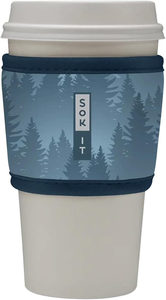 Sok It HotSok Coffee & Tea Reusable Insulated Neoprene Cup Sleeve by SokIt