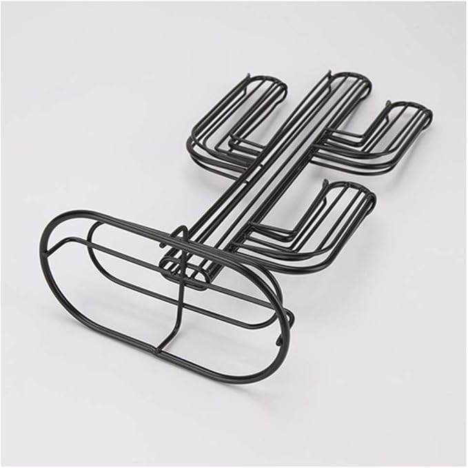 Iron Art Coffee Capsule Display Stand, Iron Wire Black Cactus Capsule Stand - Image 5