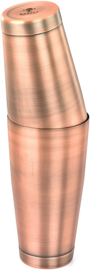 Barfly Cocktail Tin, Antique Copper - Image 3