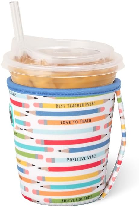 Swig Life Small Iced Cup Coolie, 16-20oz Iced Coffee Cup Insulator Sleeve - Image 3