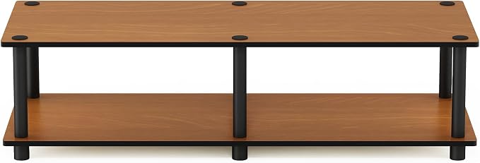 Furinno JUST TV Stand, 2-Tier Wide Entertainment Center - Image 4