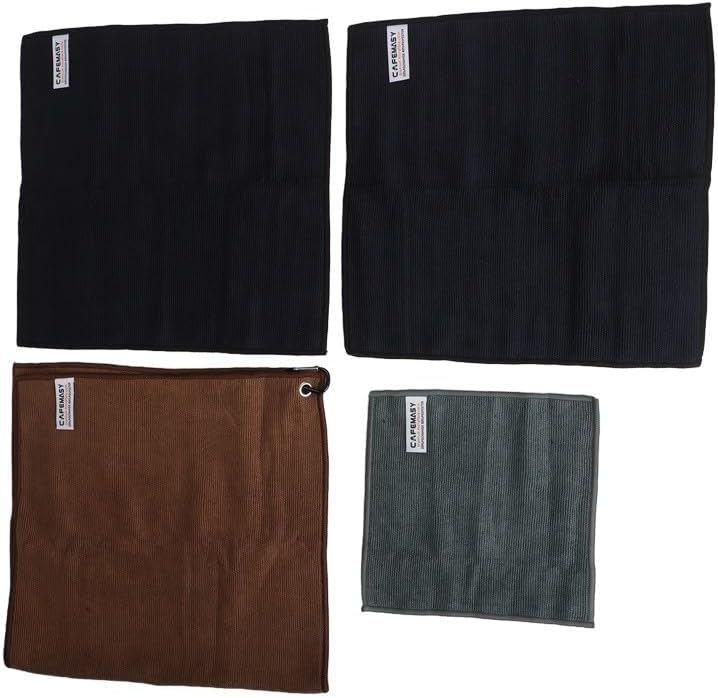 4 Pack for Espresso Cleaning Cloths Microfiber Water Absorbing Towels for - Image 2